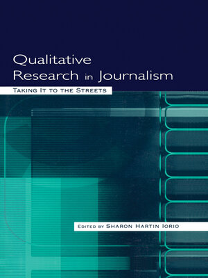 cover image of Qualitative Research in Journalism